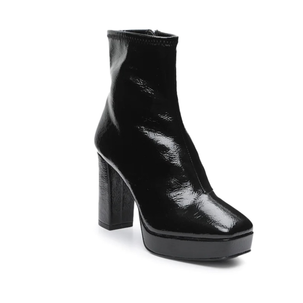 Impo Ovaida Platform Bootie Black 7